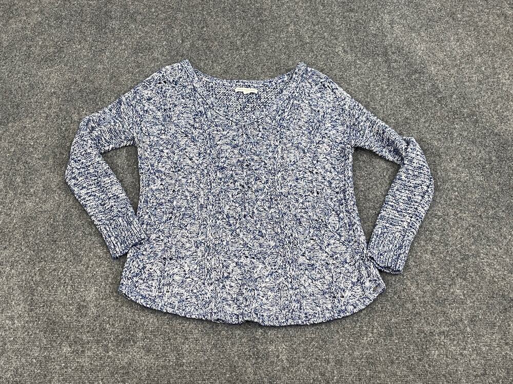 American Eagle Sweater Women's Small Loose Oversized Pullover Open Knit N8